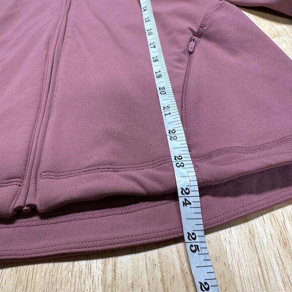 Sweaty Betty NWT Super Soft Workout Zip Through Hoodie Plum Pink Size S 4-6 - Picture 8 of 8